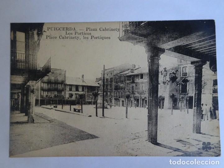 Postkarten: ANTIGUA POSTAL , CPA, PUIGCERD&Aacute;, PLAZA CABRINETY, VER FOTOS