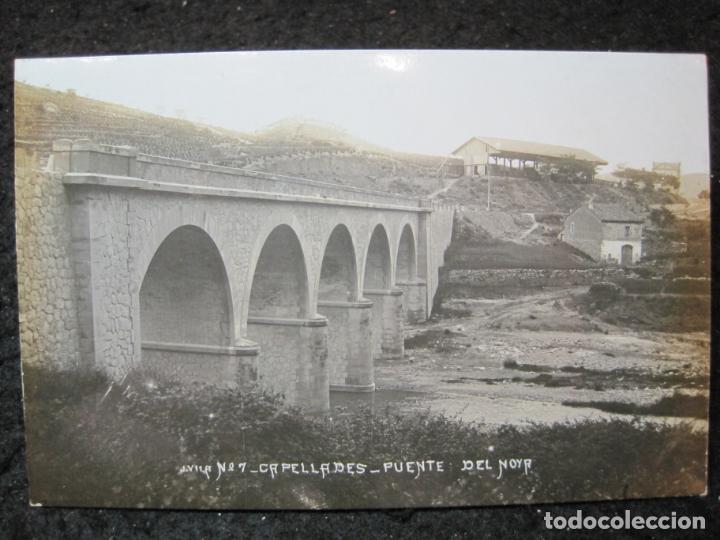 Postales: CAPELLADES-PUENTE DEL NOYA-J.VILA-7-FOTOGRAFICA-POSTAL ANTIGUA-(94.894)