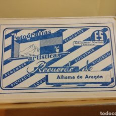 Postales: TIRA ACORDEÓN DE 10 POSTALES: ALHAMA DE ARAGÓN. Lote 347162293