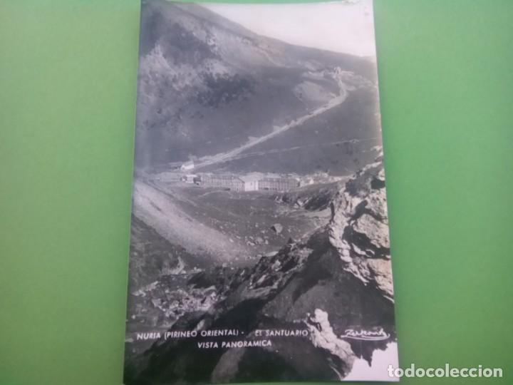 Cartoline: NURIA POSTAL ANTIGUA , BLANCO Y NEGRO CON MATASELLOS DE NURIA