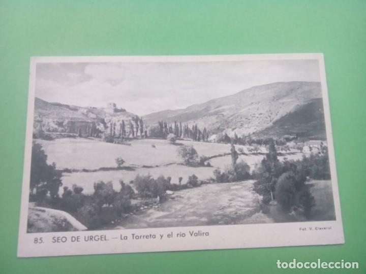 Cartoline: LA SEO DE URGELL POSTAL ANTIGUA , BLANCO Y NEGRO