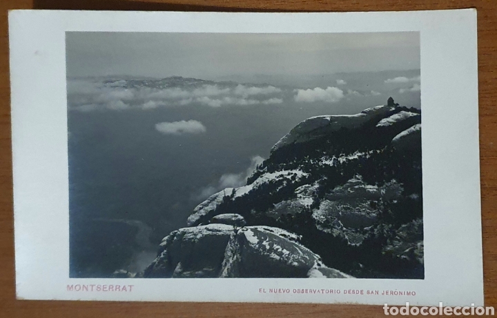 Postales: POSTAL FOTOGRAFICA - MONTSERRAT - EL NUEVO OBSERVATORIO DESDE SAN JER&Oacute;NIMO.