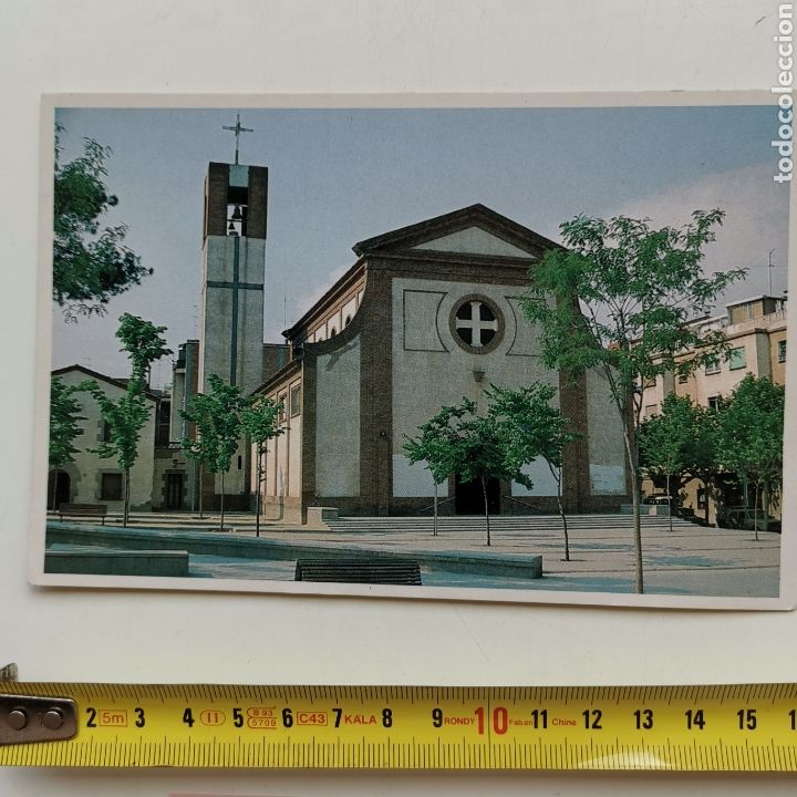 Postais: Postal de Barber&agrave; del Vall&egrave;s, Nova Esgl&eacute;sia de Santa Maria 1951