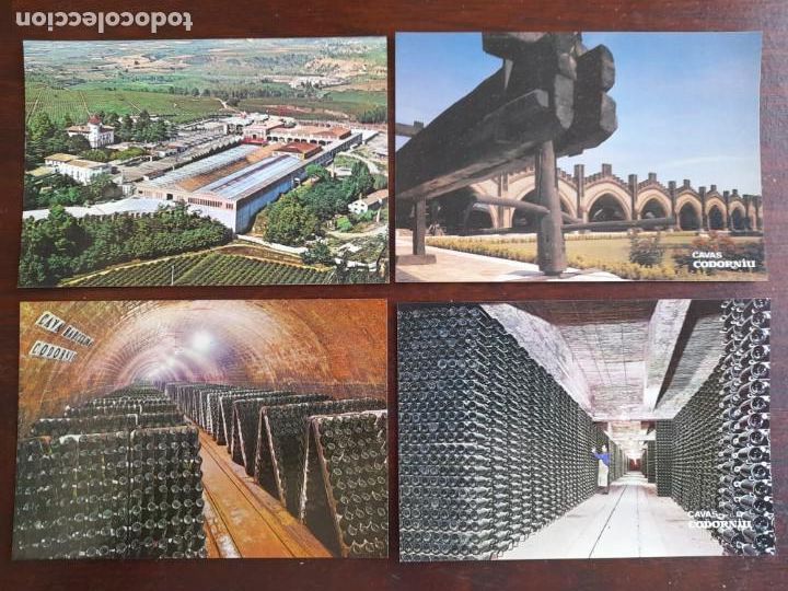 Postcards: Una postal de las bodegas Codorniu en Vilafranca del Penes, cuatro tarjetas a elegir