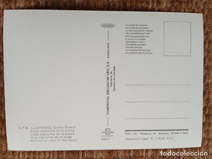 Postales: LLAFRANC - GIRONA - ESCUDO DE ORO - Foto 2