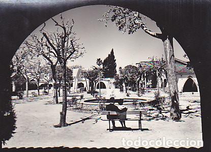 Cartes Postales: POSTAL VILAFRANCA DEL PANEDES PARQUE MUNICIPAL
