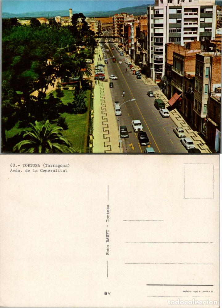 Postales: Tortosa - Avda. de la Generalitat - Foto Dauf&iacute; n&ordm; 60 - 149x103mm