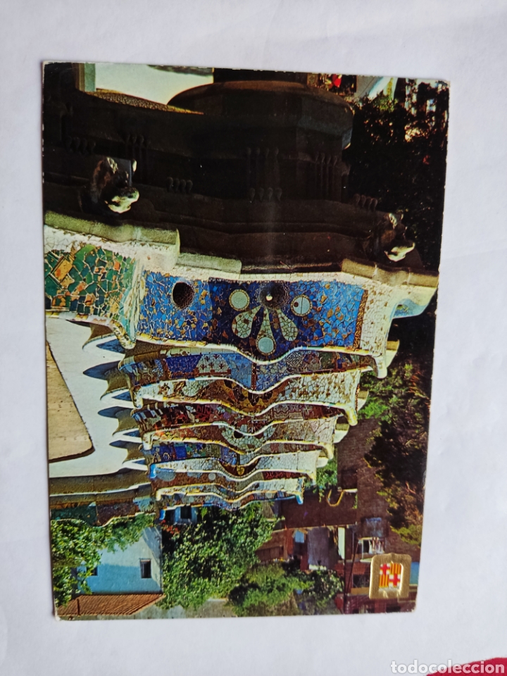 Postales: Postal Barcelona parque G&uuml;ell - Foto 1