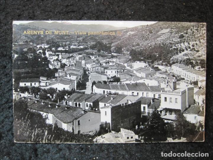 Cartes Postales: ARENYS DE MUNT-VISTA PANORAMICA 1-FOTOGRAFICA-POSTAL ANTIGUA-(94.951)