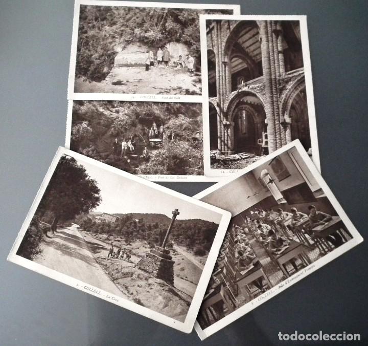 Postales: LOTE 16 POSTALES DEL SANTUARIO DEL COLLELL. FOT&Oacute;GRAFO L. ROISIN
