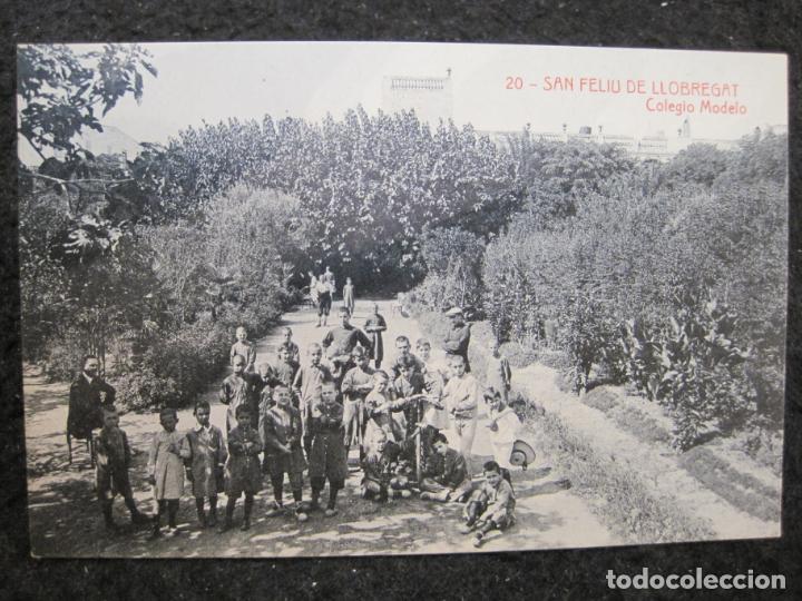 Postais: SANT FELIU DE LLOBREGAT-COLEGIO MODELO-THOMAS-POSTAL ANTIGUA-(95.005)