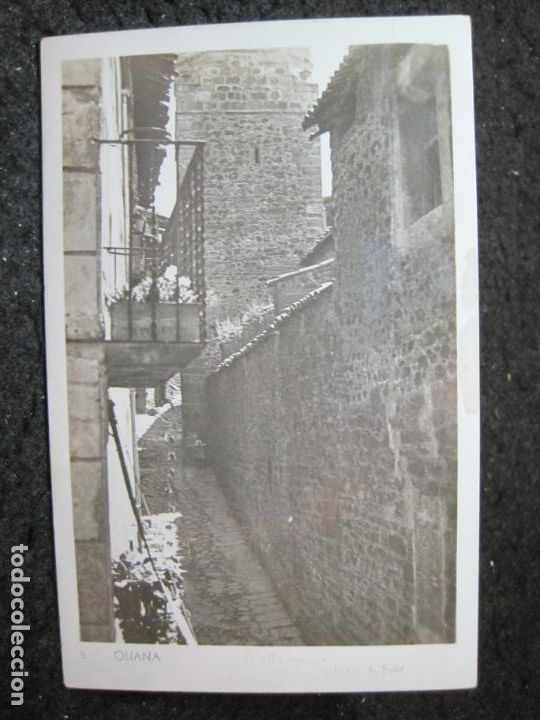 Postais: OLIANA-DETALLE CAMPANAR-FOTOGRAFICA-POSTAL ANTIGUA-(95.010)
