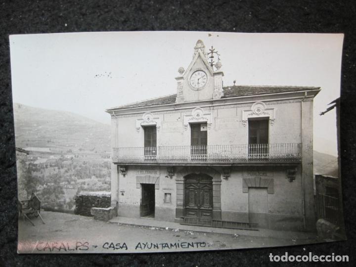 Postais: CARALPS-CASA AYUNTAMIENTO-ARCHIVO ROISIN-FOTOGRAFICA-POSTAL ANTIGUA-(95.037)