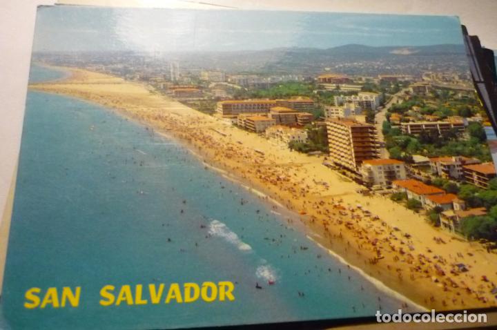 Postales: postal vendrell-san salvadir detalle circulada