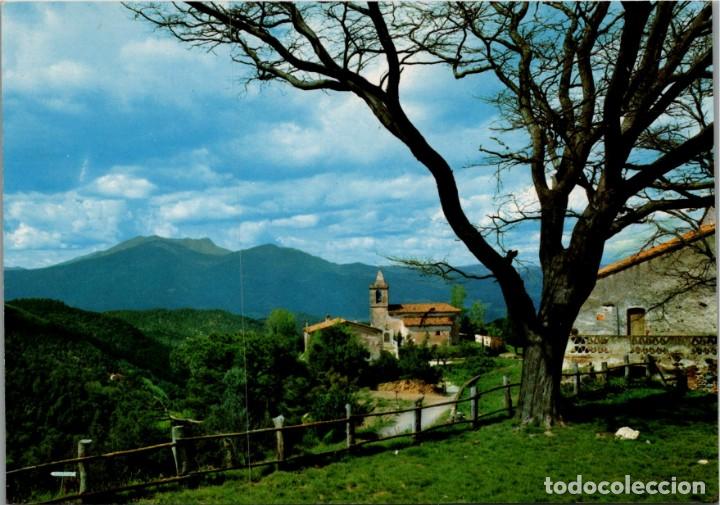 Postales: Sant Mart&iacute; de Montnegre - Al fons el Montseny - Foto P&eacute;rez Reus n&ordm; 1 - 150x105mm. aprox.