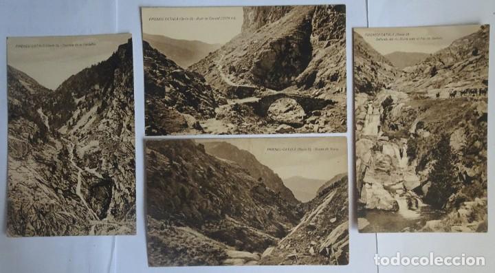 Postais: LOTE DE 4 ANTIGUAS POSTALES CPA, PIRINEU CATAL&Aacute; SERIE II , SIN CIRCULAR, VER FOTOS