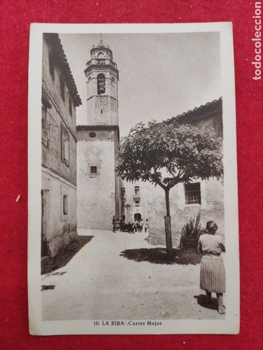 Postales: Postal La Riba, Carrer Mayor - Foto 1