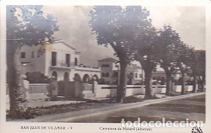 Cartes Postales: POSTAL VILASAR DE MAR CARRETERA DE MATARO
