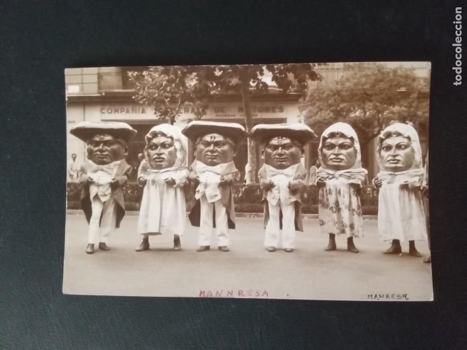 Postales: Manresa. Els Capgrossos. - Foto 1
