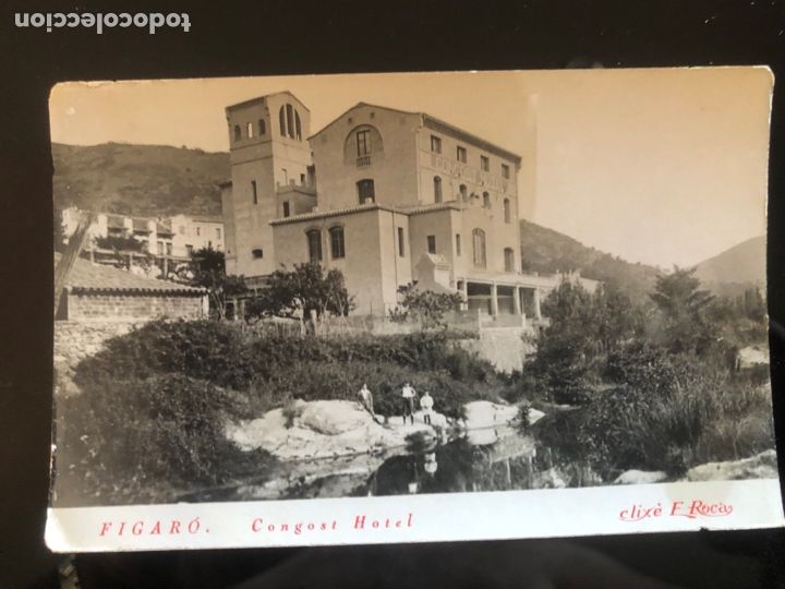 Postcards: POSTAL FOTOGRAGICA FIGARO CONGOST HOTEL CLIXE ROCA SIN CIRCULAR
