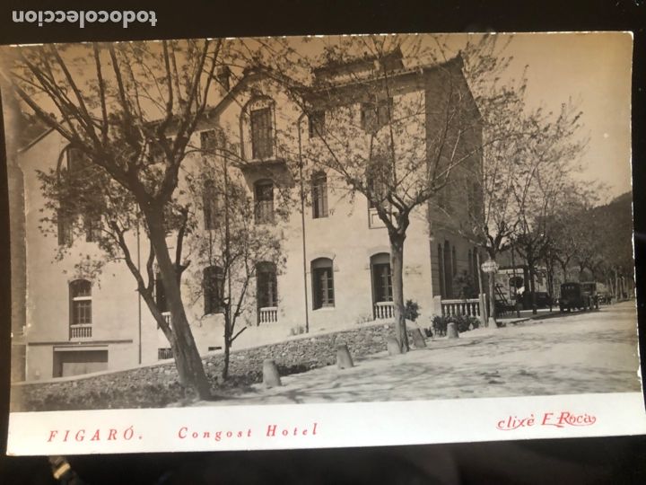 Postais: POSTAL FOTOGRAGICA FIGARO CONGOST HOTEL CLIXE ROCA SIN CIRCULAR