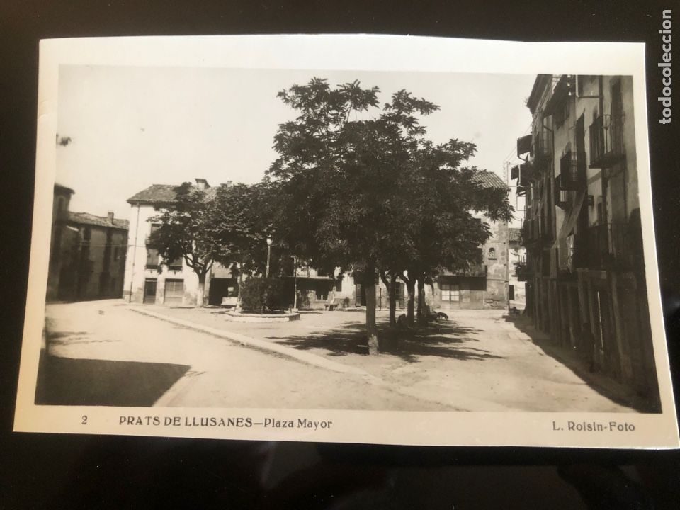 Postales: POSTAL PRATS DE LLUSANES PLAZA MAYOR EDITA ROISIN SIN CIRCULAR