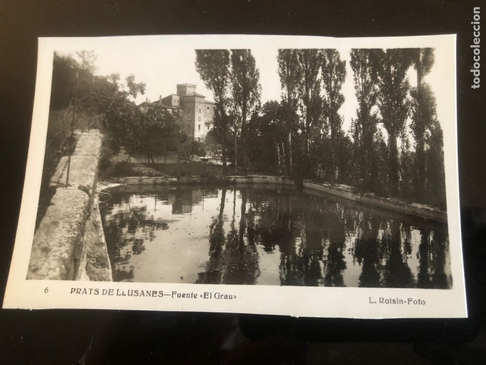 Postales: POSTAL PRATS DE LLUSANES FUENTE EL GRAU EDITA ROISIN SIN CIRCULAR