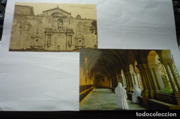 Postales: lote postales monasterio de poblet.-tarragona cm
