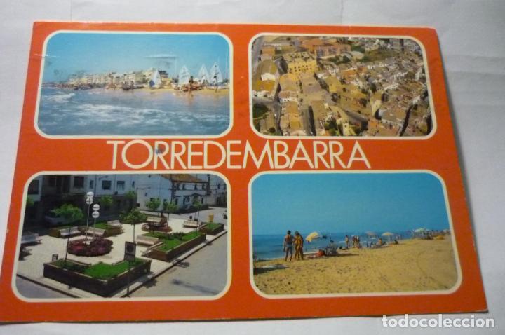 Postales: postal torredembarra,.diversos aspectos circulada cm