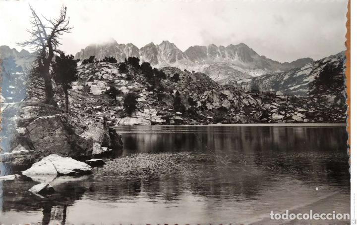 Postales: Regi&oacute;n de Espot-San Nicolau. 48 Estany de la Cabana. Ed. Sicilia. Nueva. Blanco/Negro
