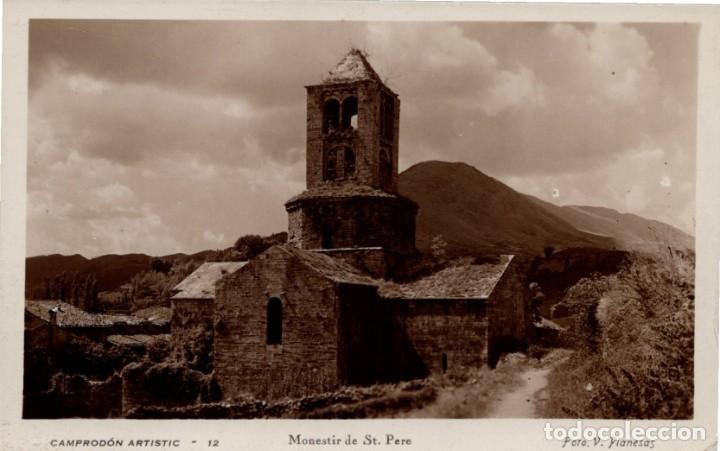 Postales: Camprod&oacute;n Art&iacute;stic - n&ordm; 12 - Monestir de St. Pere - Foto Planesas - 141x89mm.
