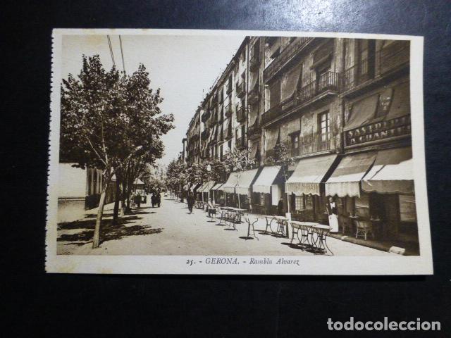 Postales: GERONA RAMBLA ALVAREZ - Foto 1