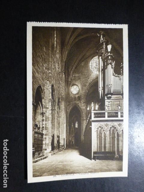 Postales: GERONA CATEDRAL INTERIOR - Foto 1