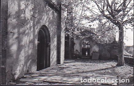 Postales: POSTAL TALAMANCA PUERTA DE LA ENTRADA DE LA IGLESIA