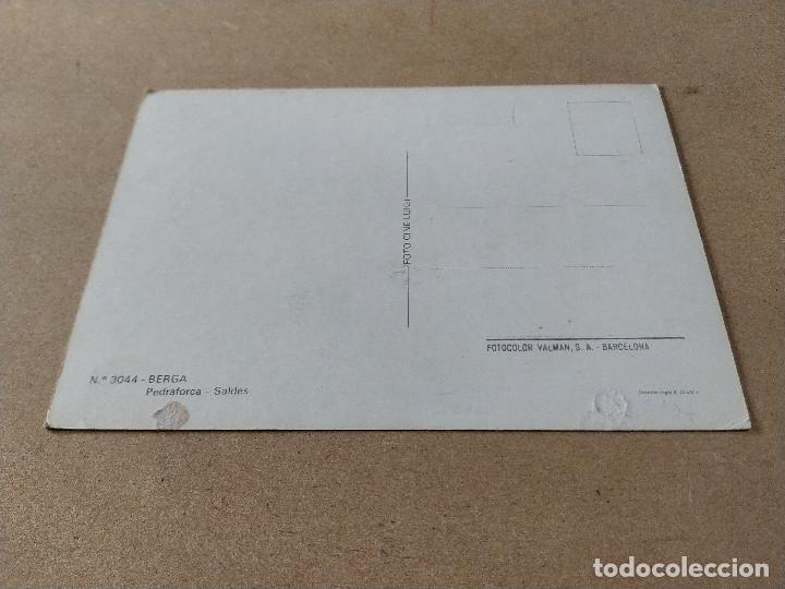 Postales: BERGUED&Agrave; - POSTAL BERGA - PEDRAFORCA - SALDES - Foto 2