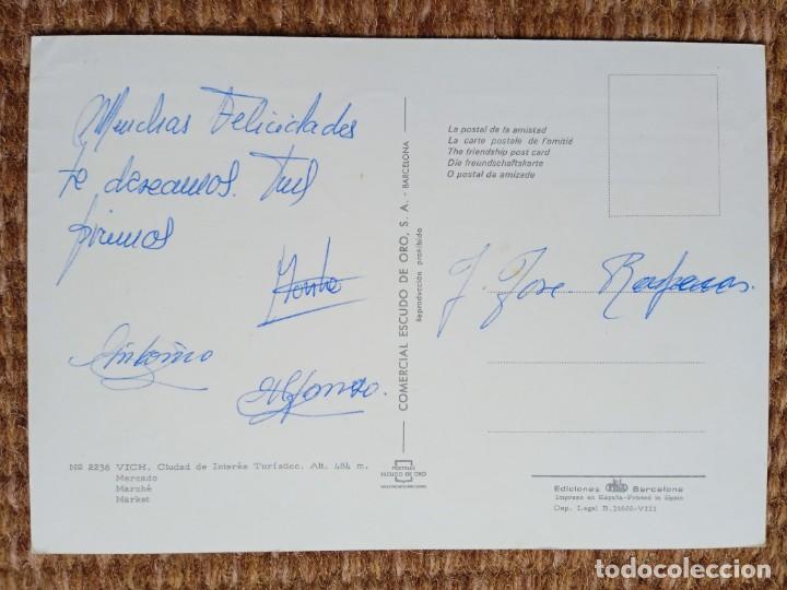 Postales: VICH - BARCELONA - ESCUDO DE ORO - Foto 2