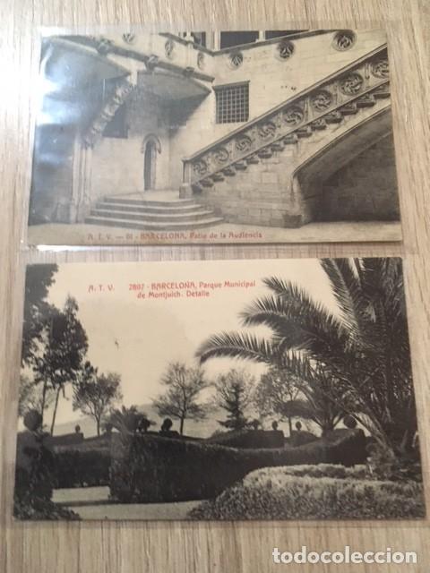 Postales: 2 POSTALES DE BARCELONA ATV - Foto 1