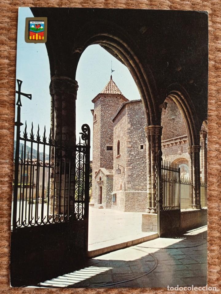 Postales: RIPOLL - GERONA - ESCUDO DE ORO - Foto 1
