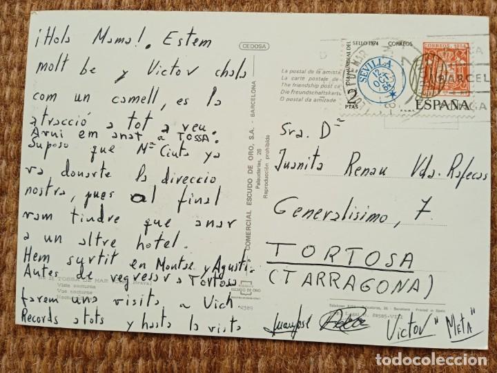 Postales: TOSSA DE MAR - GERONA - ESCUDO DE ORO - Foto 2