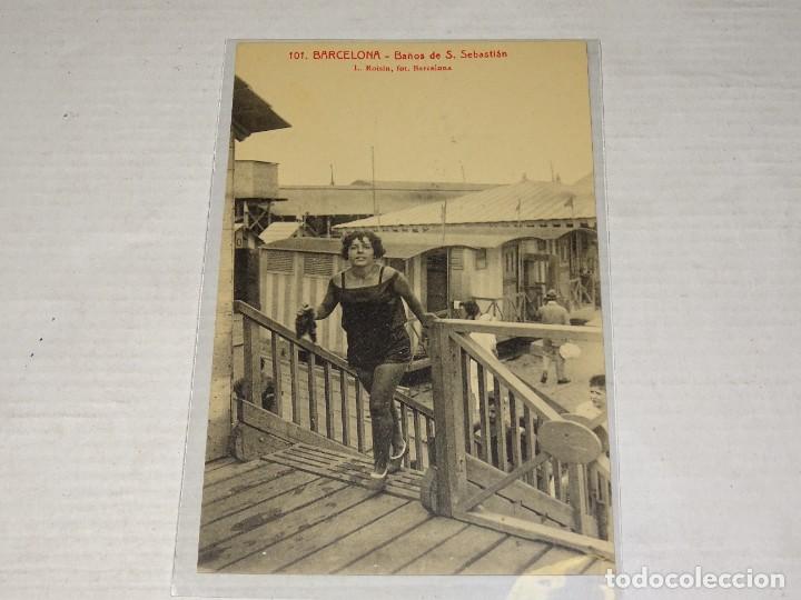 Postais: POSTAL N.101 BARCELONA - BA&Ntilde;OS DE SAN SEBASTIAN, L ROISION