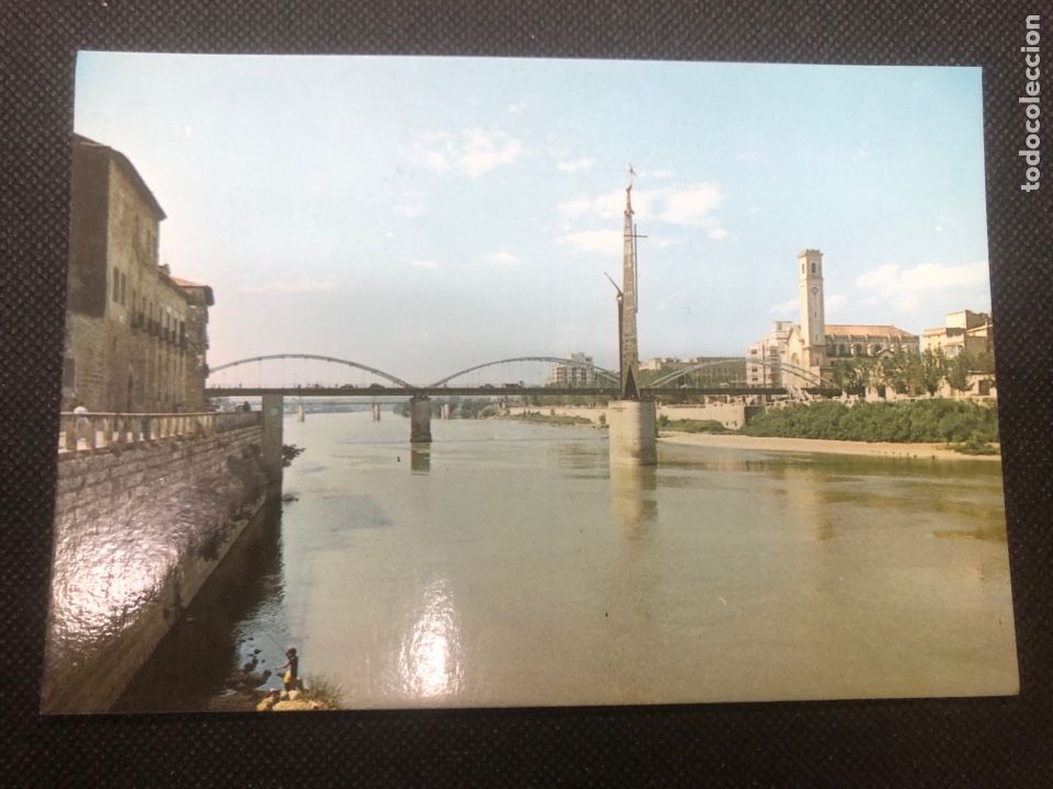 Postales: POSTAL TORTOSA RIO EBRO