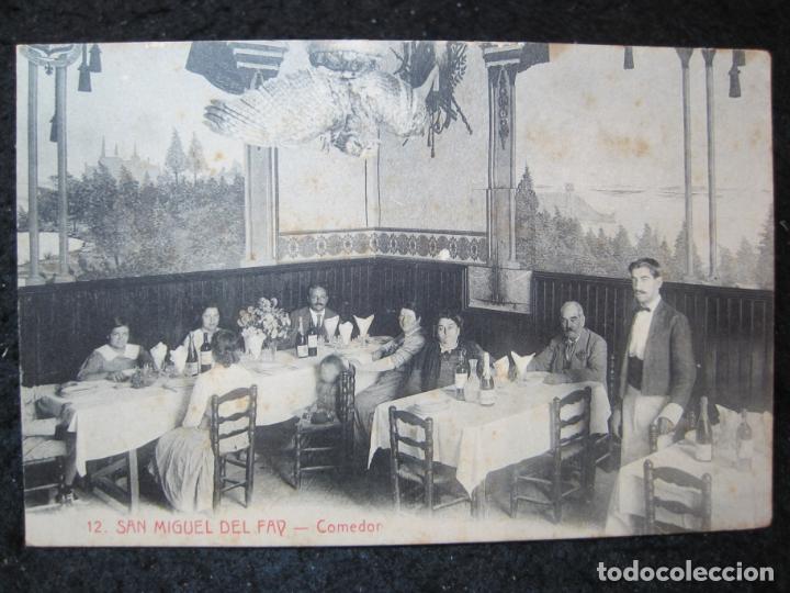 Postales: SANT MIQUEL DEL FAI-COMEDOR-12-ROISIN-POSTAL ANTIGUA-(95.239)