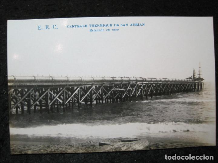 Postales: SAN ADRIAN-CENTRAL TERMICA-LA INDUSTRIAL FOTOGRAFICA-POSTAL ANTIGUA-(95.245)