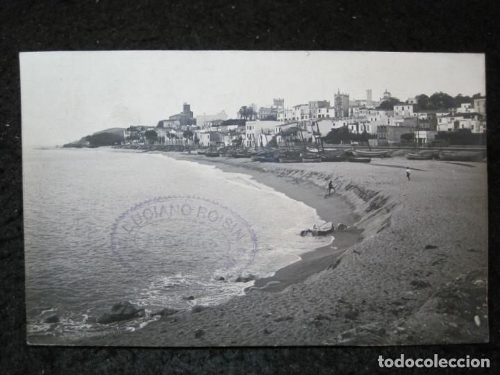 Postales: SANT POL DE MAR-VISTA PARCIAL-FOTOGRAFICA-POSTAL ANTIGUA-(95.265)