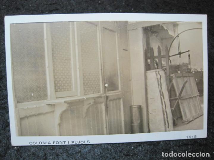 Postales: SANT SADURNI-COLONIA FONT I PUJOLS-FOTOGRAFICA-POSTAL ANTIGUA-(95.271)