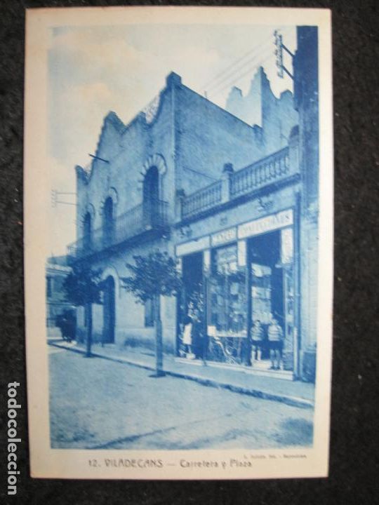 Postales: VILADECANS-CARRETERA Y PLAZA-12-ROISIN-POSTAL ANTIGUA-(95.285)