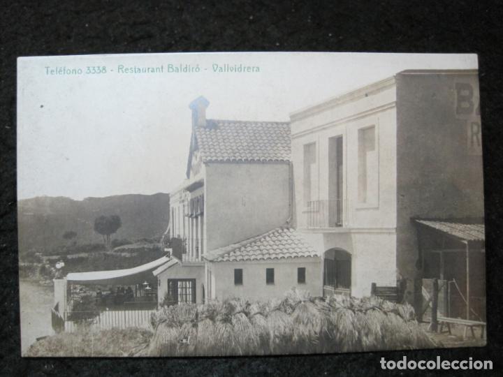 Postcards: BARCELONA-VALLVIDRERA-RESTAURANT BALDIRO-FOTOGRAFICA-POSTAL ANTIGUA-(95.300)