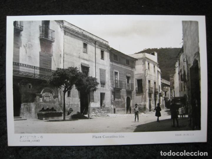 Postales: ALEIXAR-PLAZA CONSTITUCION-FOTOGRAFICA-POSTAL ANTIGUA-(95.302)
