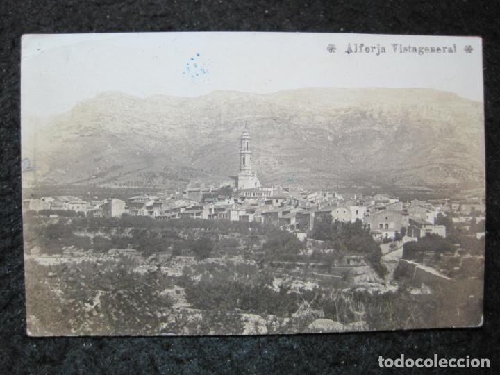 Postales: ALFORJA-VISTA GENERAL-FOTOGRAFICA-POSTAL ANTIGUA-(95.310)