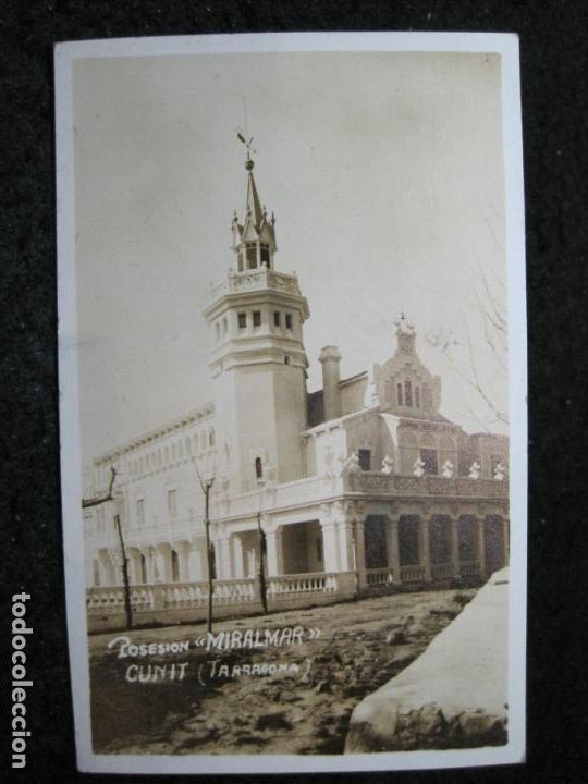 Postais: CUNIT-POSESION MIRALMAR-FOTOGRAFICA-POSTAL ANTIGUA-(95.311)